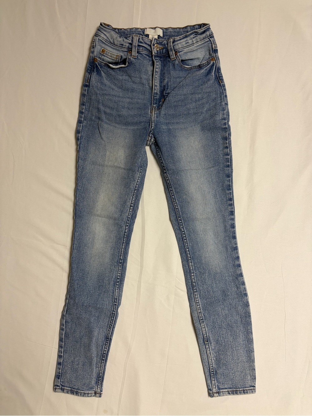 H&M Light Blue Skinny Jeans for Women
